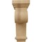 Ekena Millwork 4 1/2"W x 5 5/8"D x 12"H Scroll Corbel, Cherry COR04X05X12SCCH - alternate 3